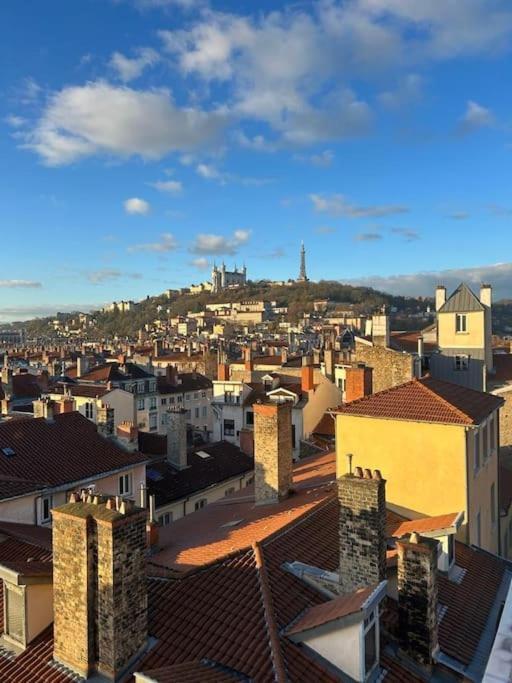 Mirador T2 Ensoleille Place Des Terreaux Vue Fourviere Lyon Exteriér fotografie